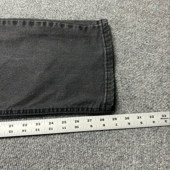 Levi's Jeans Mens 42x29 Black Denim 541 Skinny Distressed Cotton‎ Blend - Picture 5 of 10